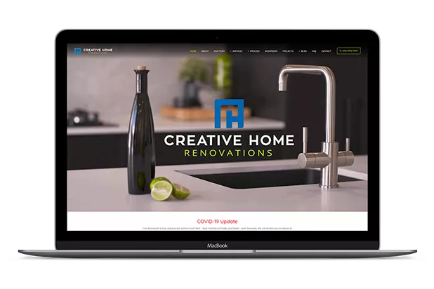 Creative Home Renovations Web Design Adelaide