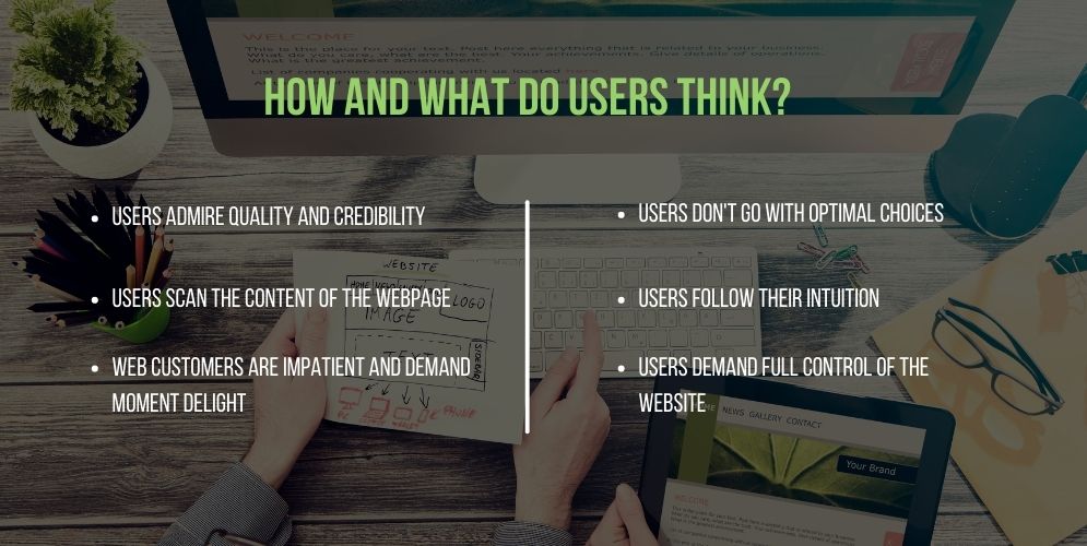 How and What Do Users Think