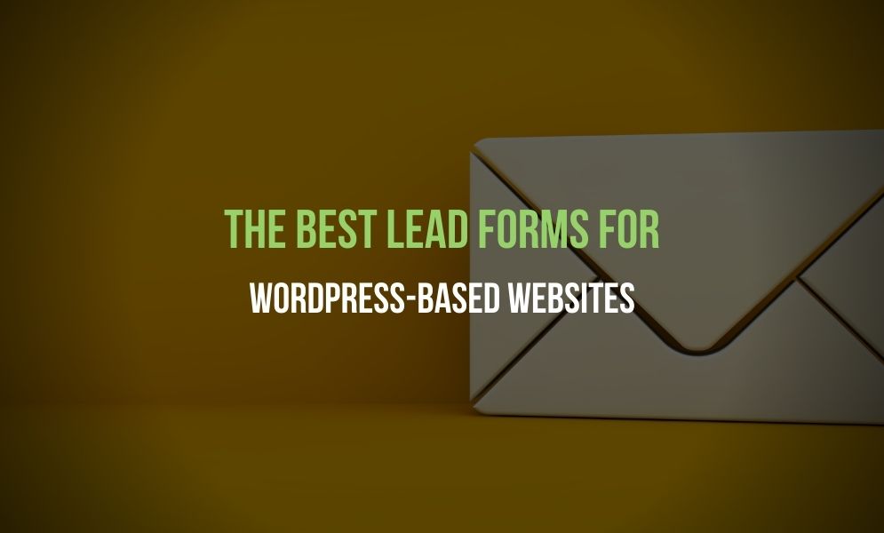 If you want the best lead forms for your WordPress websites then you can contact the Adelaide website design specialists of Marketing Sweet.