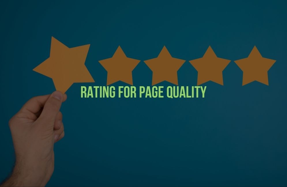 Rating For Page Quality