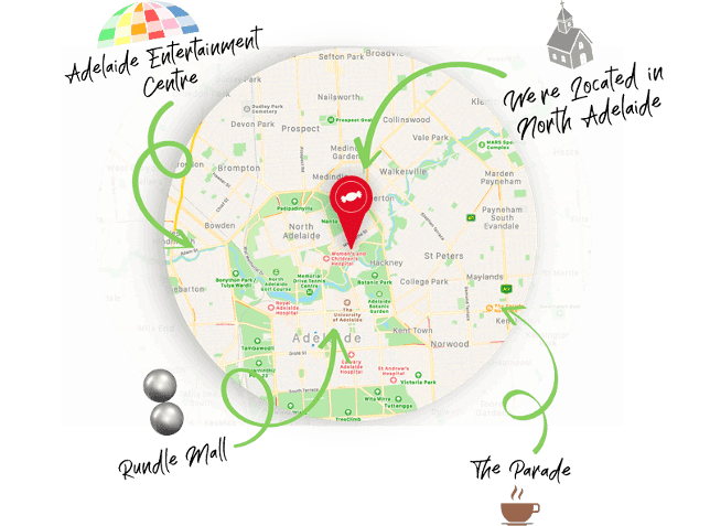 SEO Adelaide CBD Map